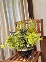 Composition florale - Jardin Vert Émeraude