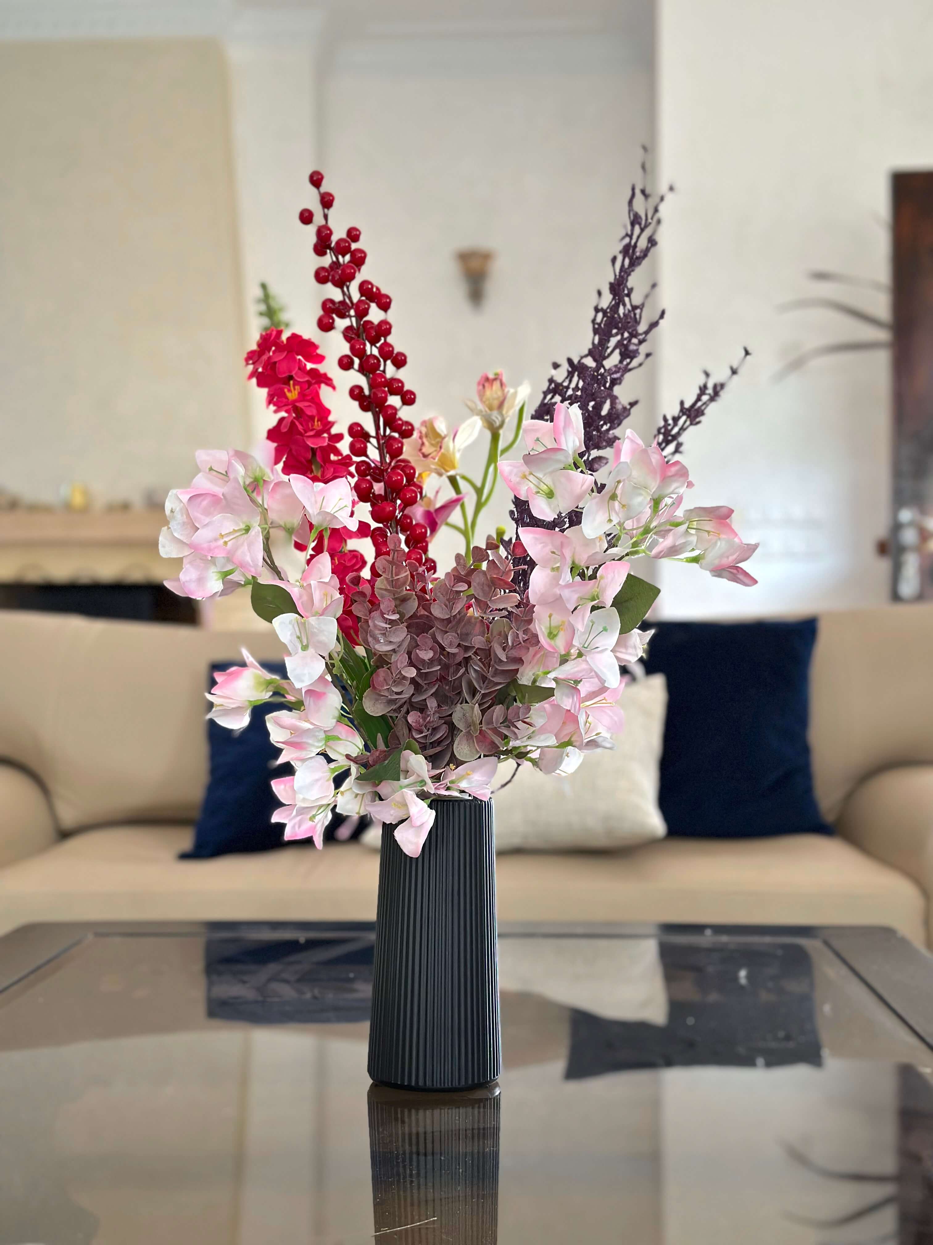 Composition florale - Rose d’Hiver