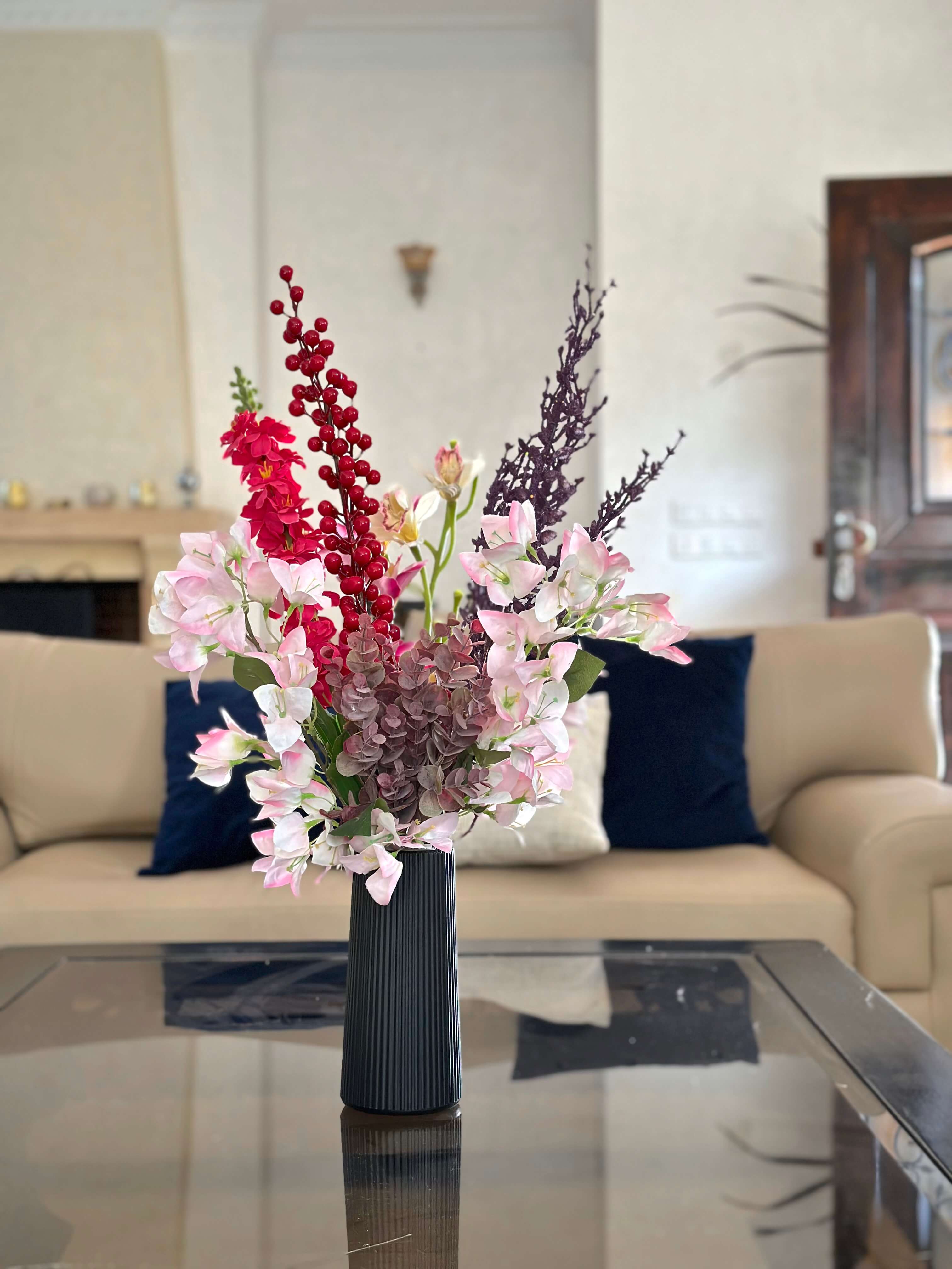 Composition florale - Rose d’Hiver