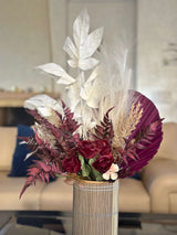 Composition florale - Élégance Pourpre