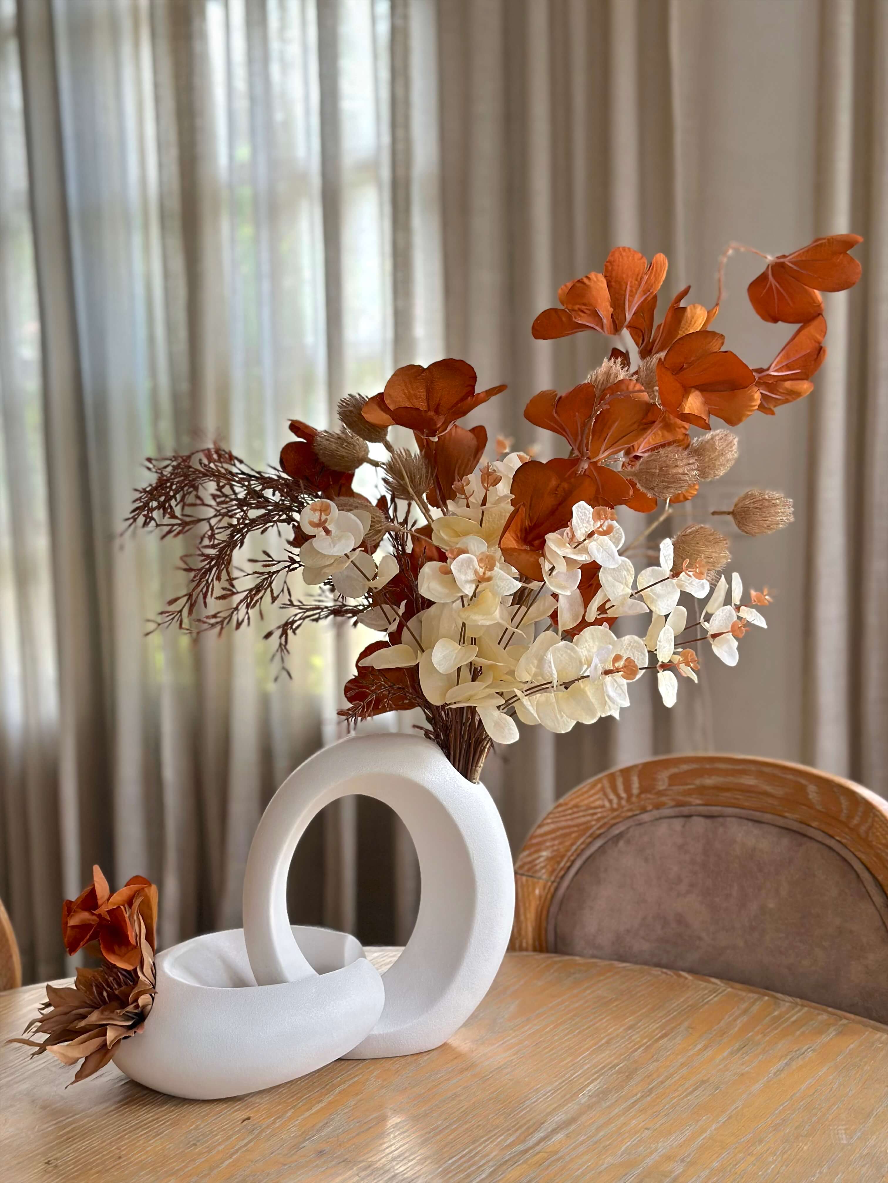 Composition Florale - Duo d’Éternité