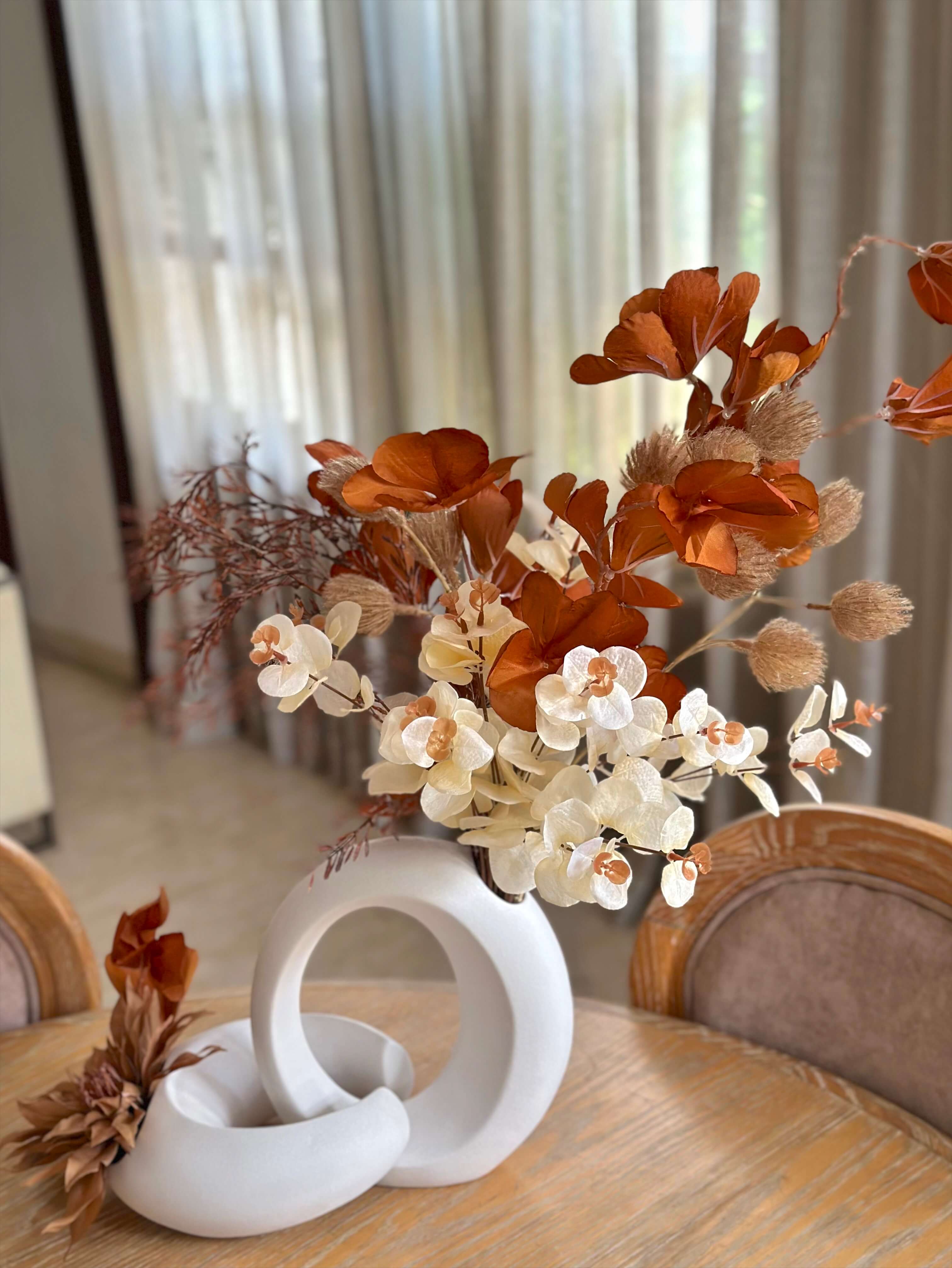 Composition Florale - Duo d’Éternité