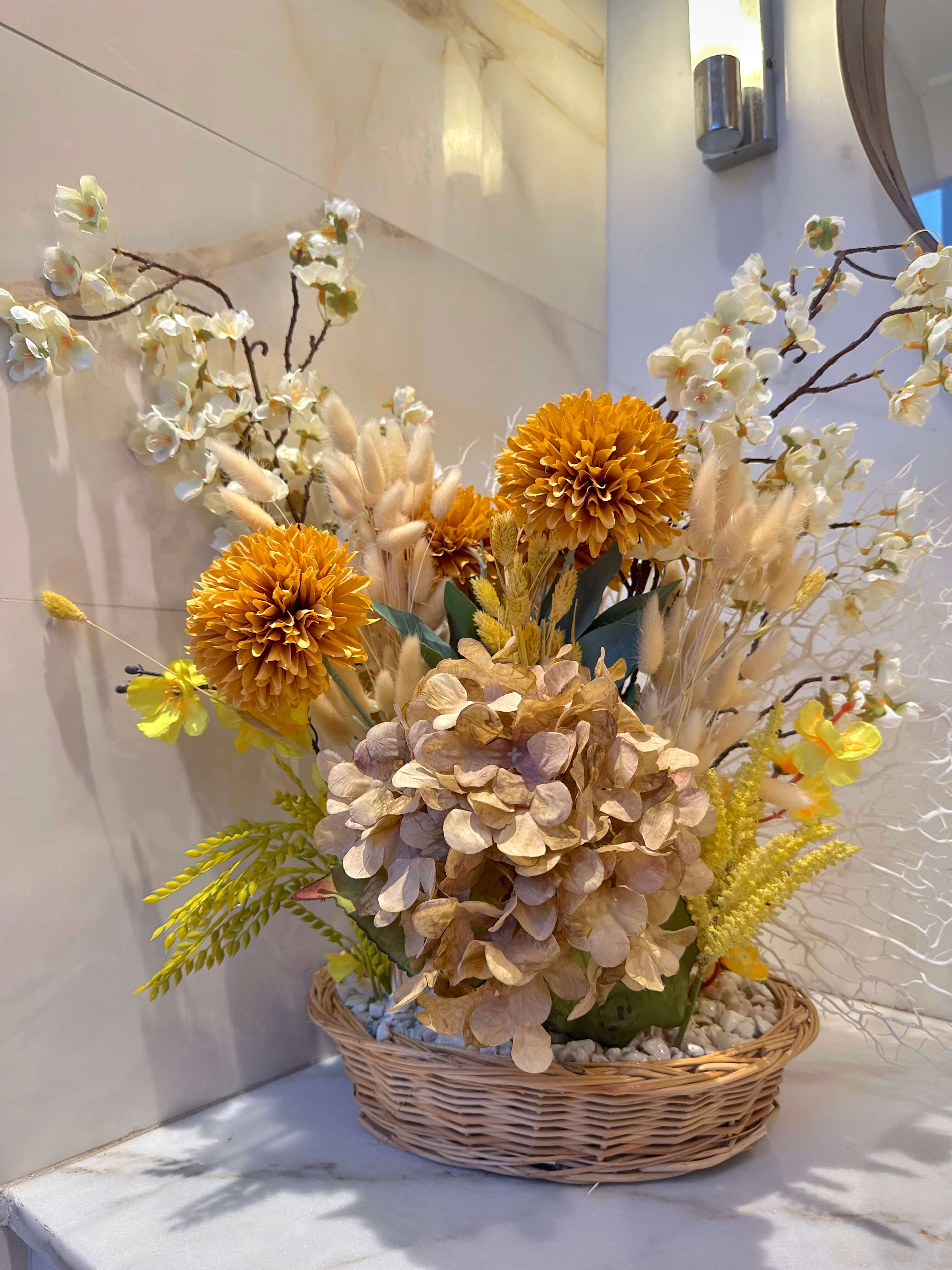 Composition Florale - Soleil d’Automne