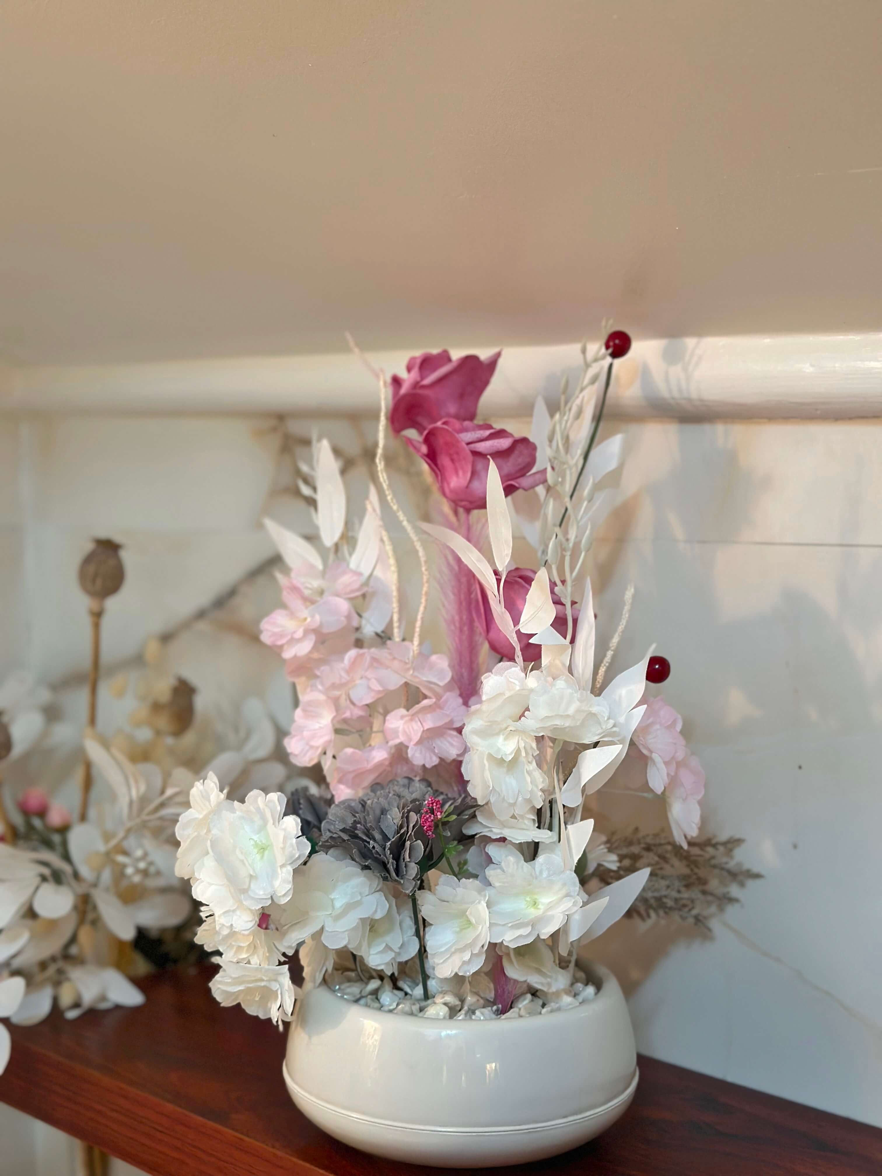 Composition florale - Douce Romance