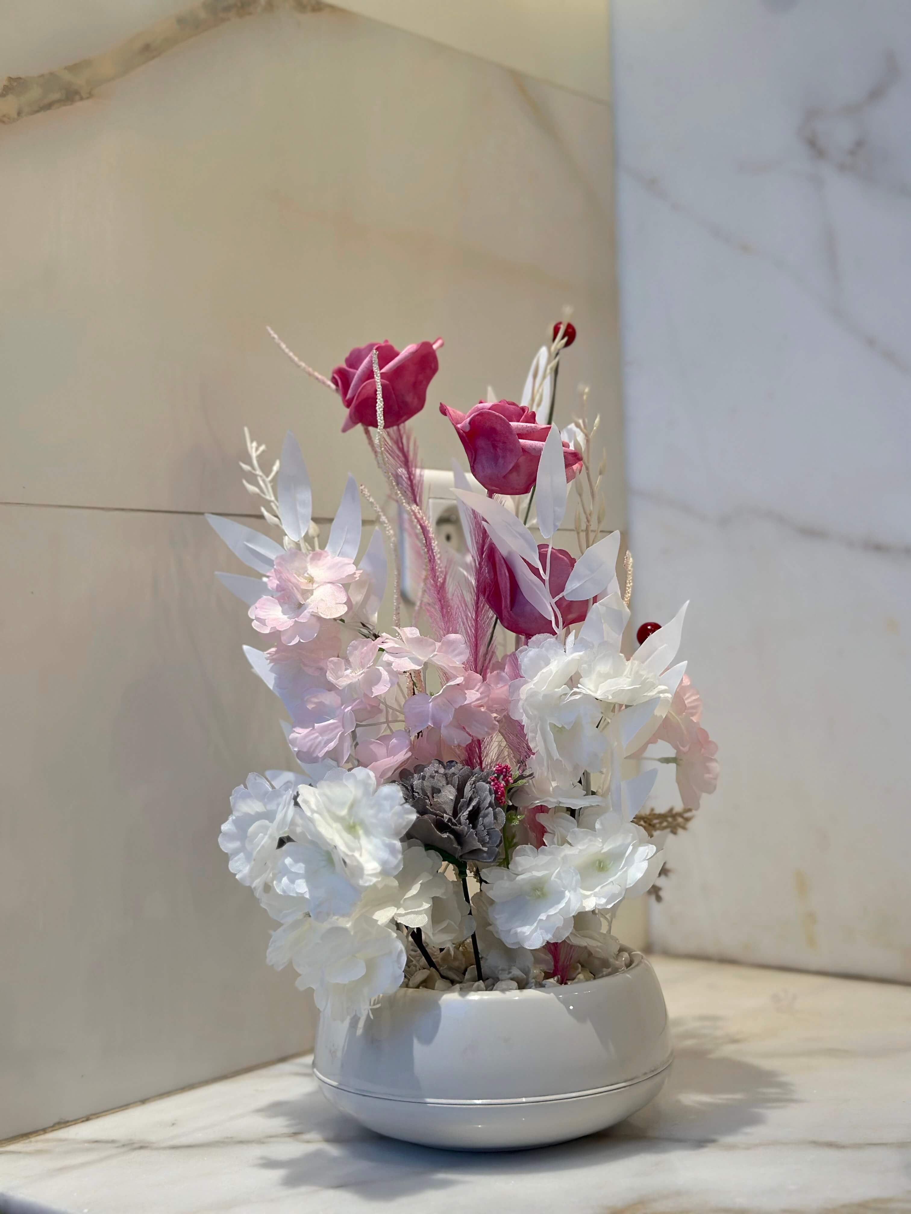 Composition florale - Douce Romance