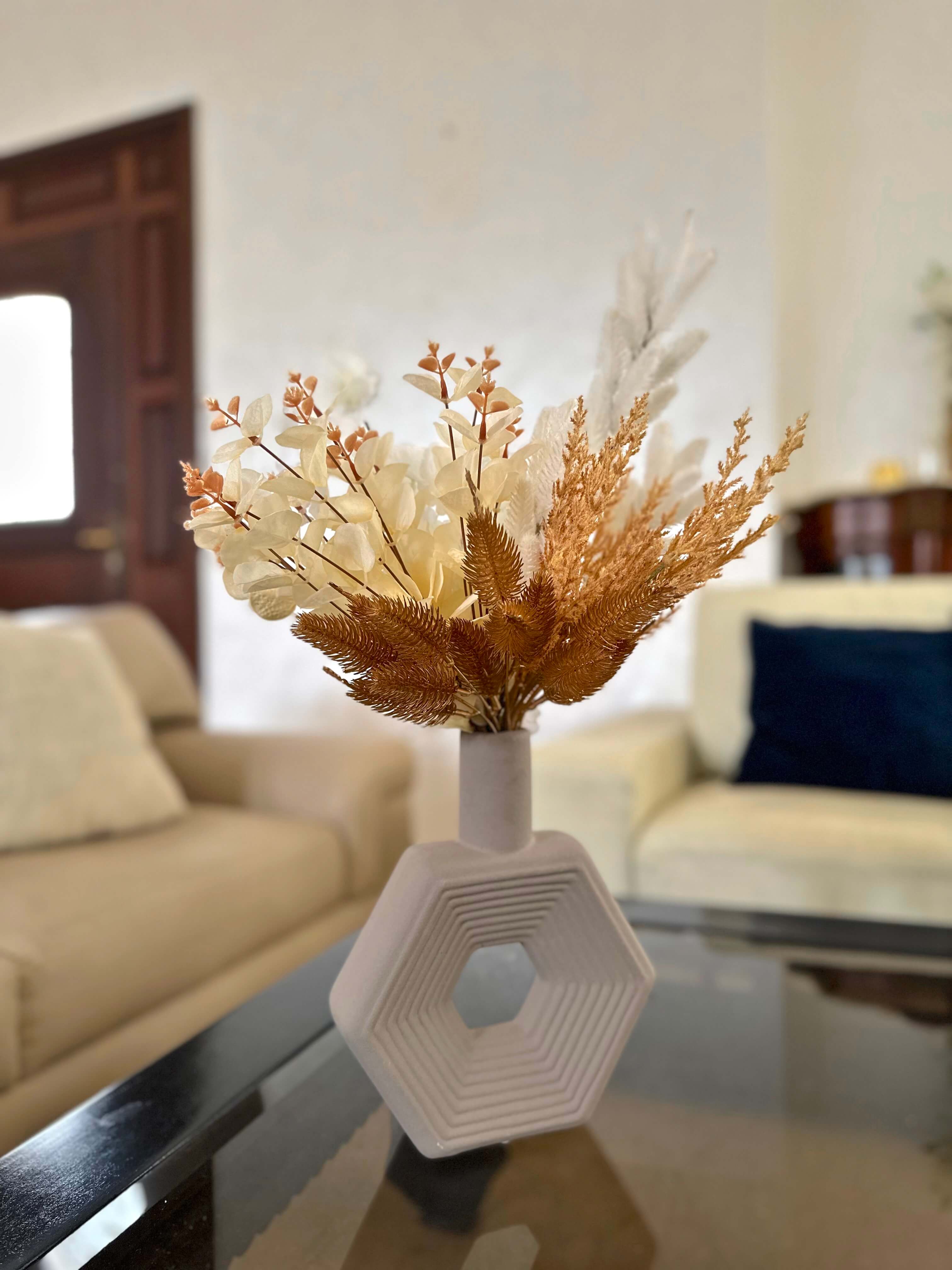 Composition florale - Douceur Dorée