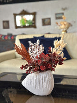 Composition Florale - Rouge Harmonie