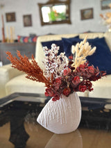 Composition Florale - Rouge Harmonie