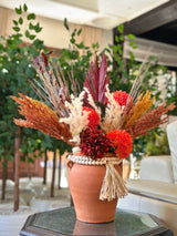 Composition florale - Flamme Bohème