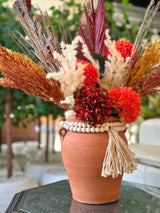 Composition florale - Flamme Bohème