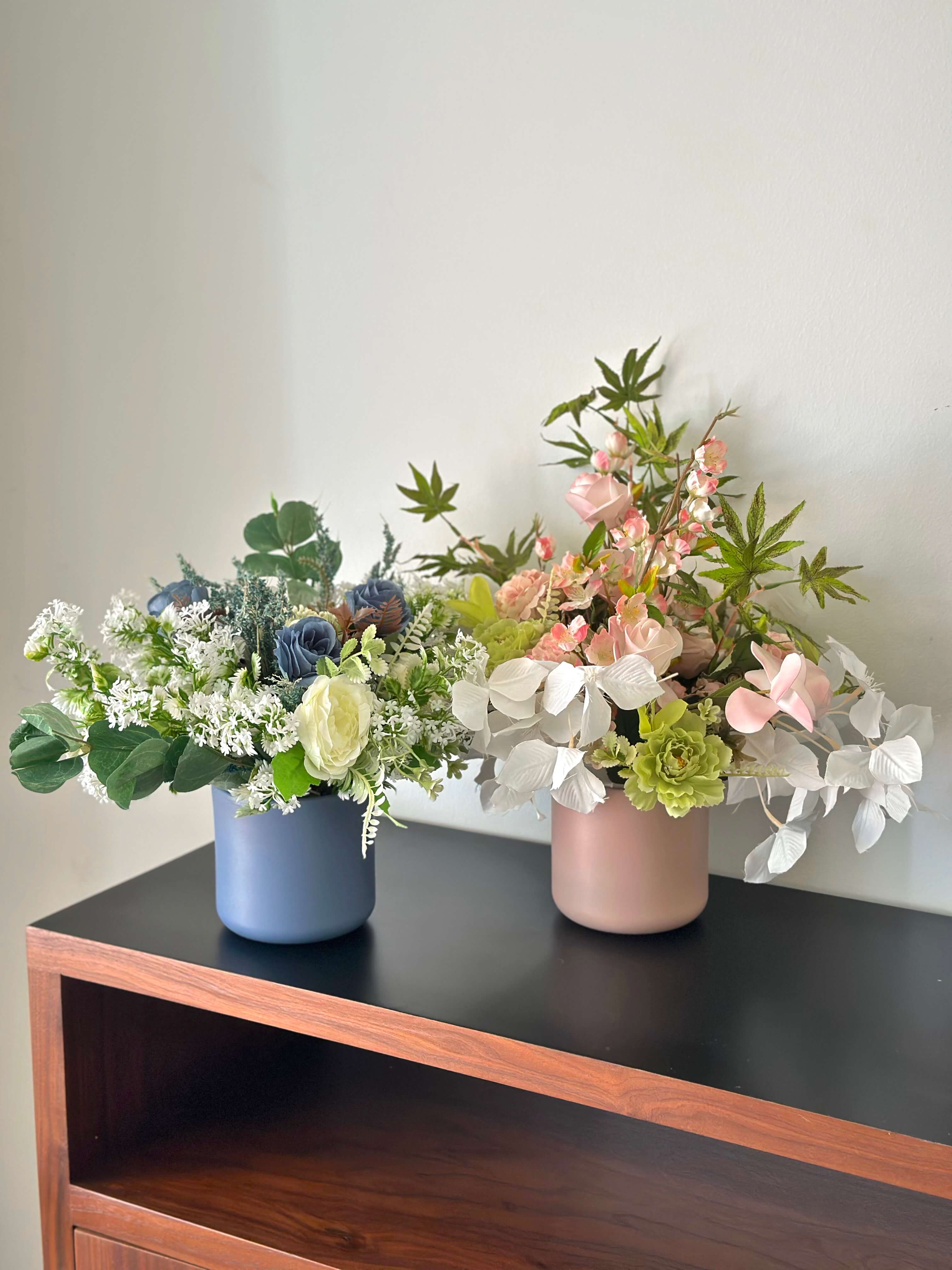 Composition florale - Rêve Bleu