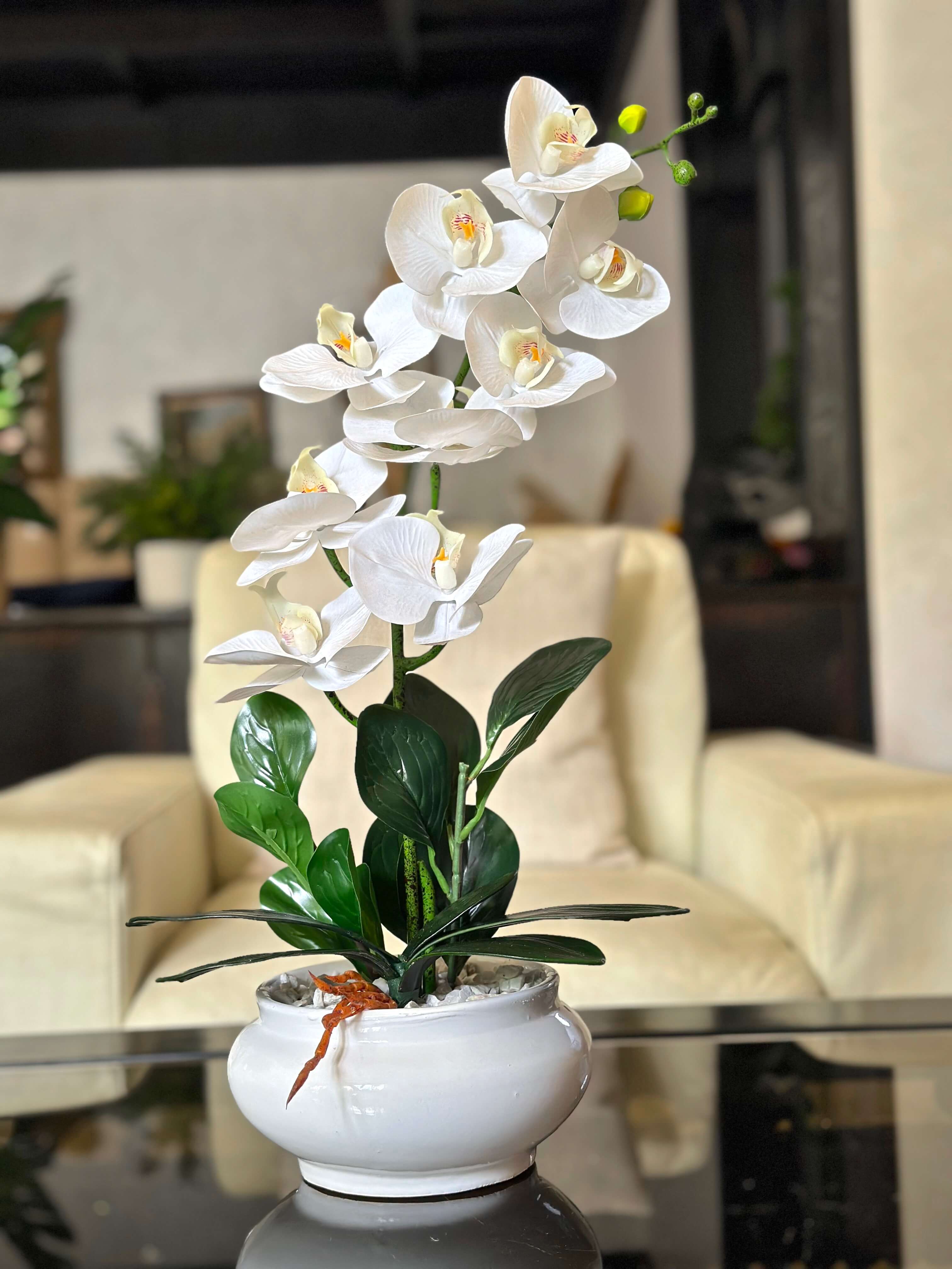 Composition Florale - Pureté Éternelle