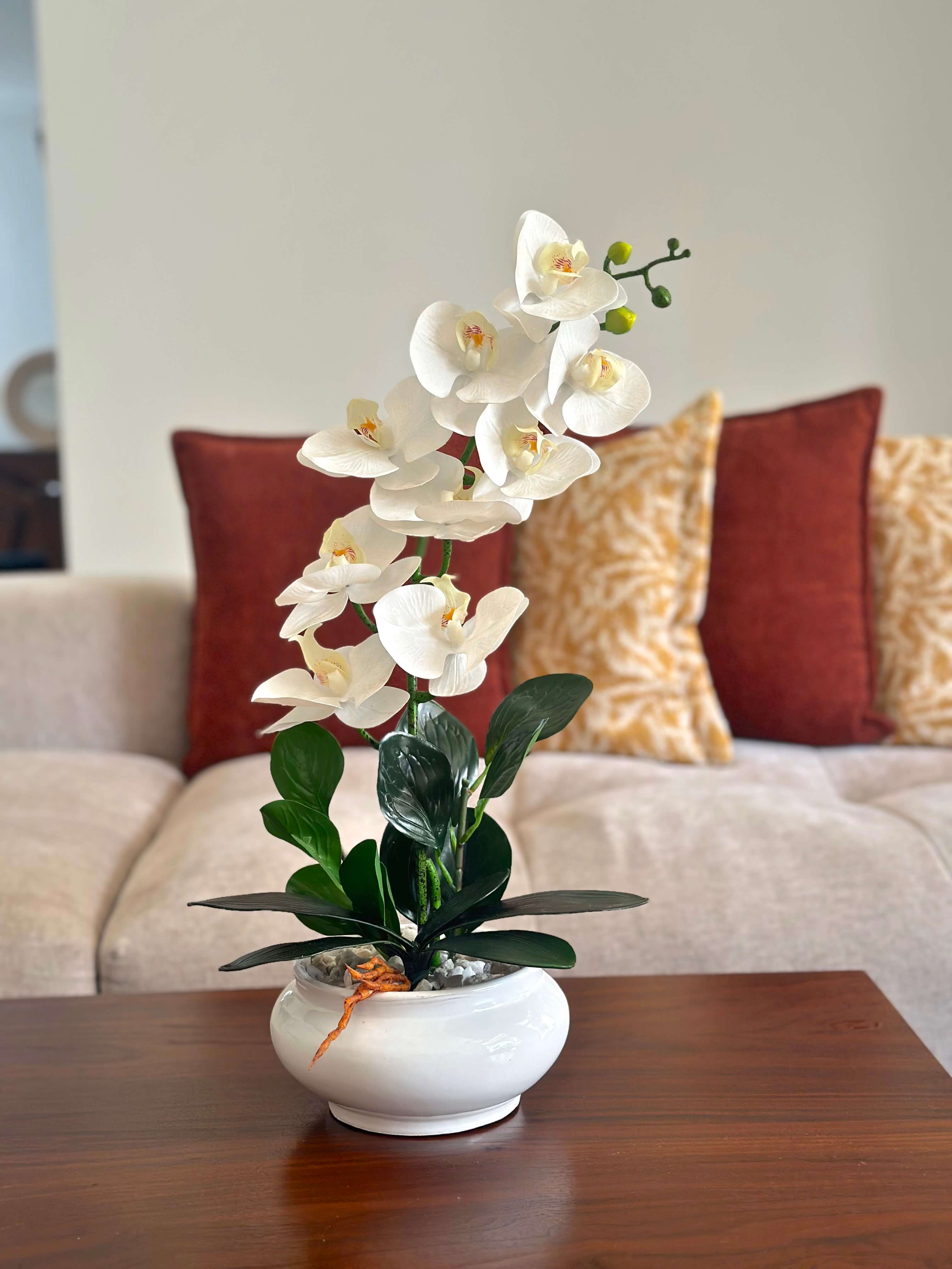 Composition Florale - Pureté Éternelle