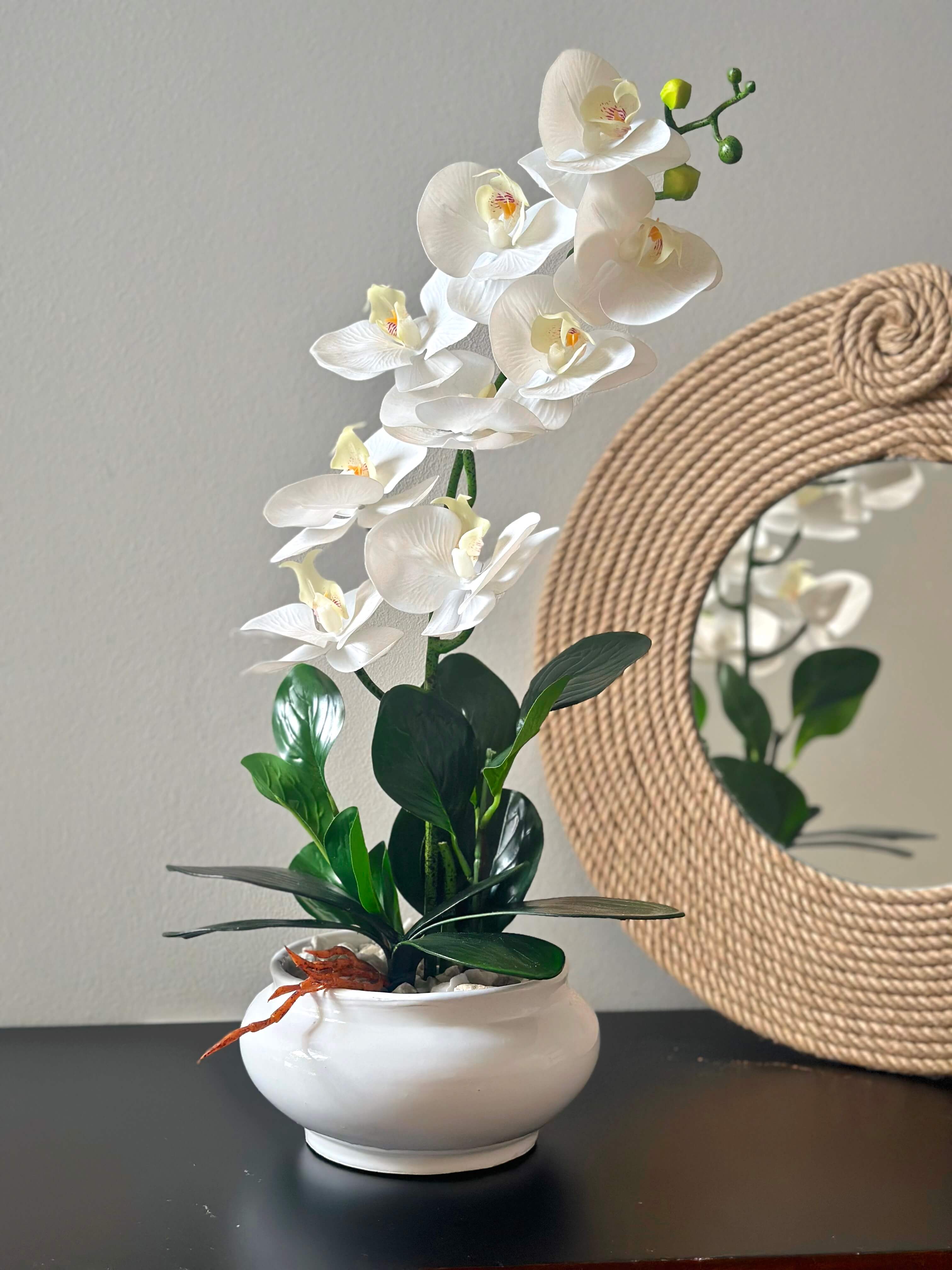 Composition Florale - Pureté Éternelle